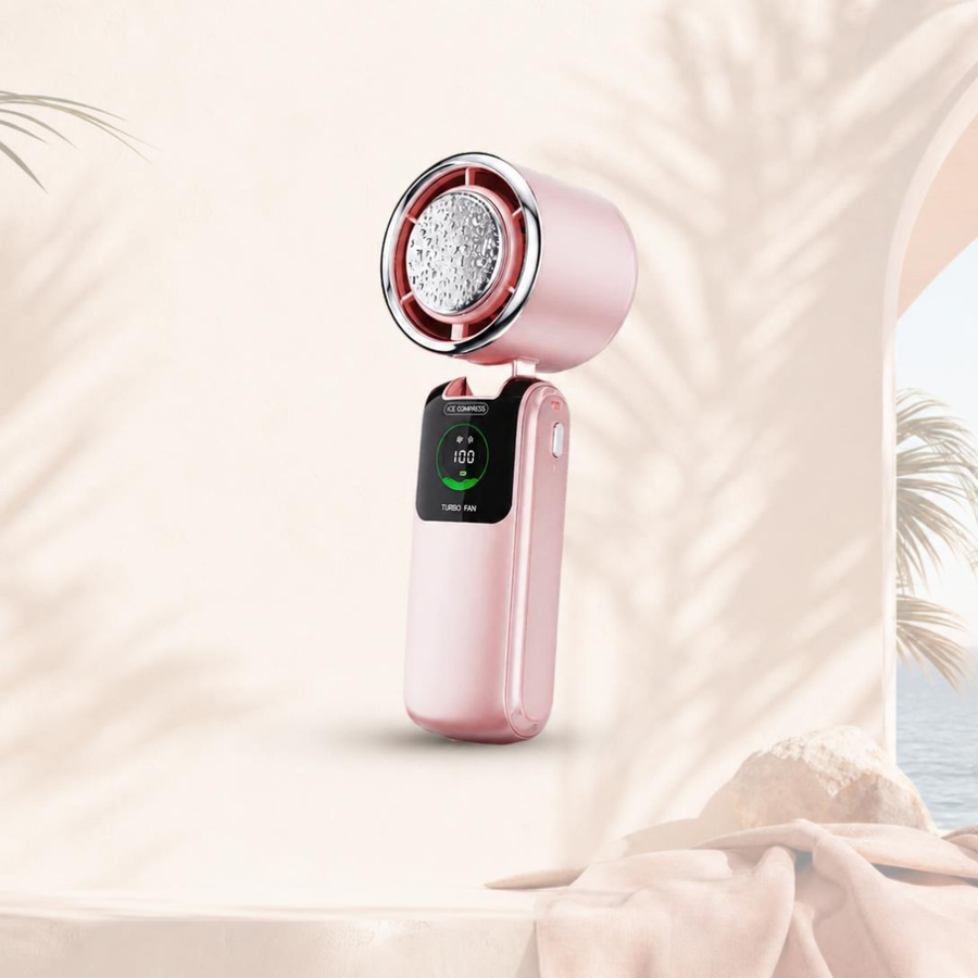 Palm Breeze High-Speed Handheld Fan