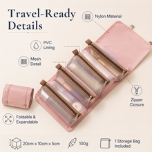 The Vanity Edit - Detachable Travel Cosmetic Bag