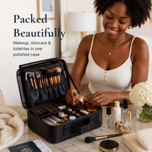 Luxury Travel Cosmetic Case - Waterproof Makeup Organizer