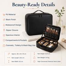 Luxury Travel Cosmetic Case - Waterproof Makeup Organizer