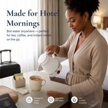 The Hotel Room Essential - Foldable Electric Travel Kettle