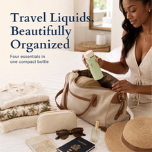 The Carry On Edit - 4-in-1 Travel Toiletry Bottle