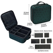 New PU Leather Cosmetic Bag for Women Multi-Functional Portable Travel Storage Makeup Case