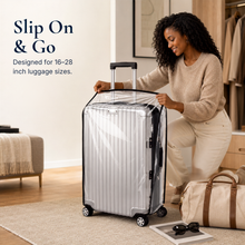 The Terminal Shield - Transparent PVC Luggage Cover