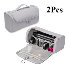 Hideable Hanging Hook Hair Dryer Case Portable Non-Slip Hair Tools Pouch Waterproof Large Capacity Curling Iron Storage Bag