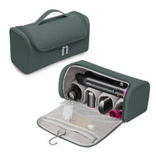 Hideable Hanging Hook Hair Dryer Case Portable Non-Slip Hair Tools Pouch Waterproof Large Capacity Curling Iron Storage Bag