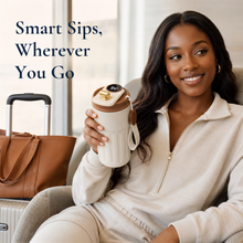 The Drink Compass - Travel Thermos Cup With LED Temperature Display