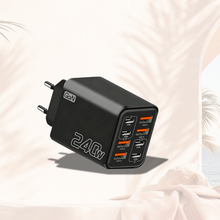 240W GaN Fast Charging 8-in-1 Universal Travel Adapter