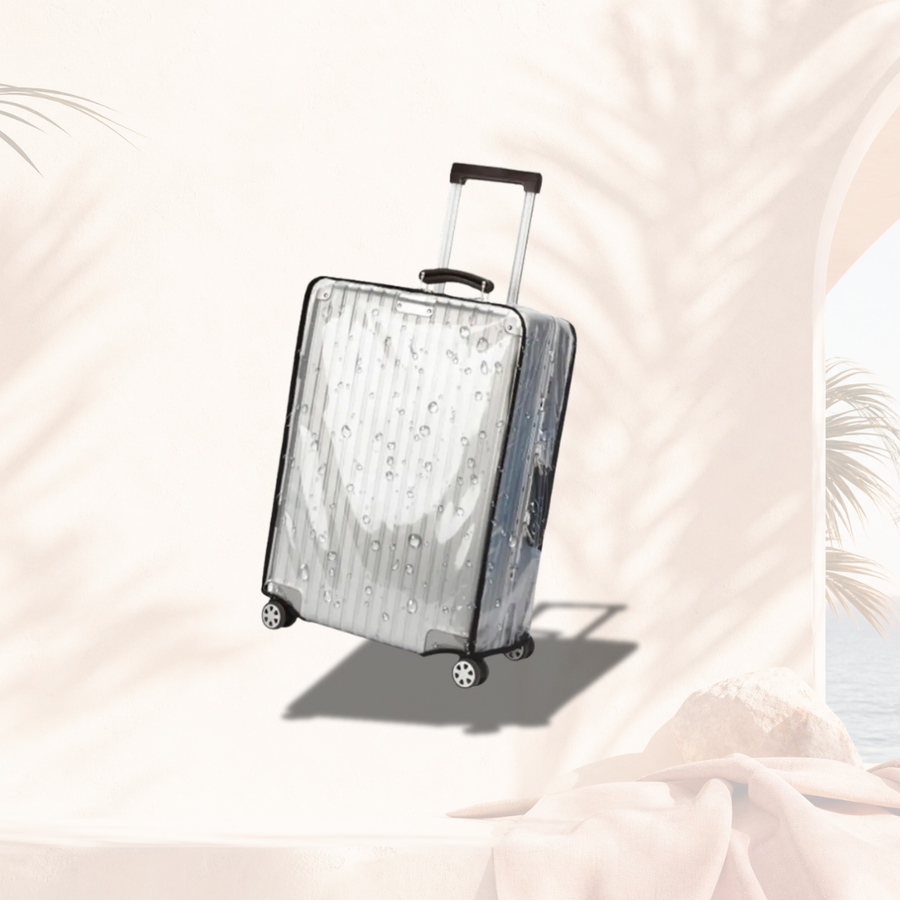 16-28 Inch Travel Luggage Cover Transparent PVC Luggage Protector Cover Dustproof Waterproof Suitcase Protector Cover Luggage