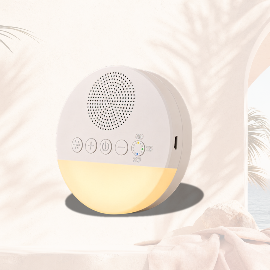 Portable White Noise Machine with Light