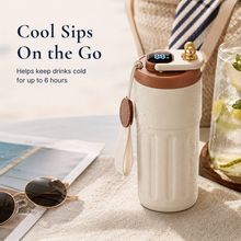 The Drink Compass - Travel Thermos Cup With LED Temperature Display