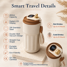 The Drink Compass - Travel Thermos Cup With LED Temperature Display