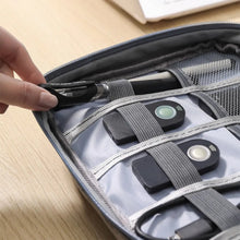 The Jetset Tech Pouch - Waterproof Travel Cable Organizer Bag