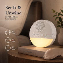 The Rest Ritual - Portable White Noise Machine With Night Light