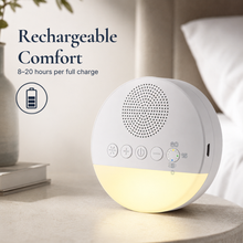 The Rest Ritual - Portable White Noise Machine With Night Light