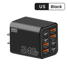 240W GaN Fast Charging 8-in-1 Universal Travel Adapter