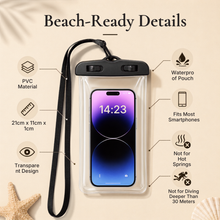 The Shoreline Seal - Waterproof Beach & Swim Phone Pouch