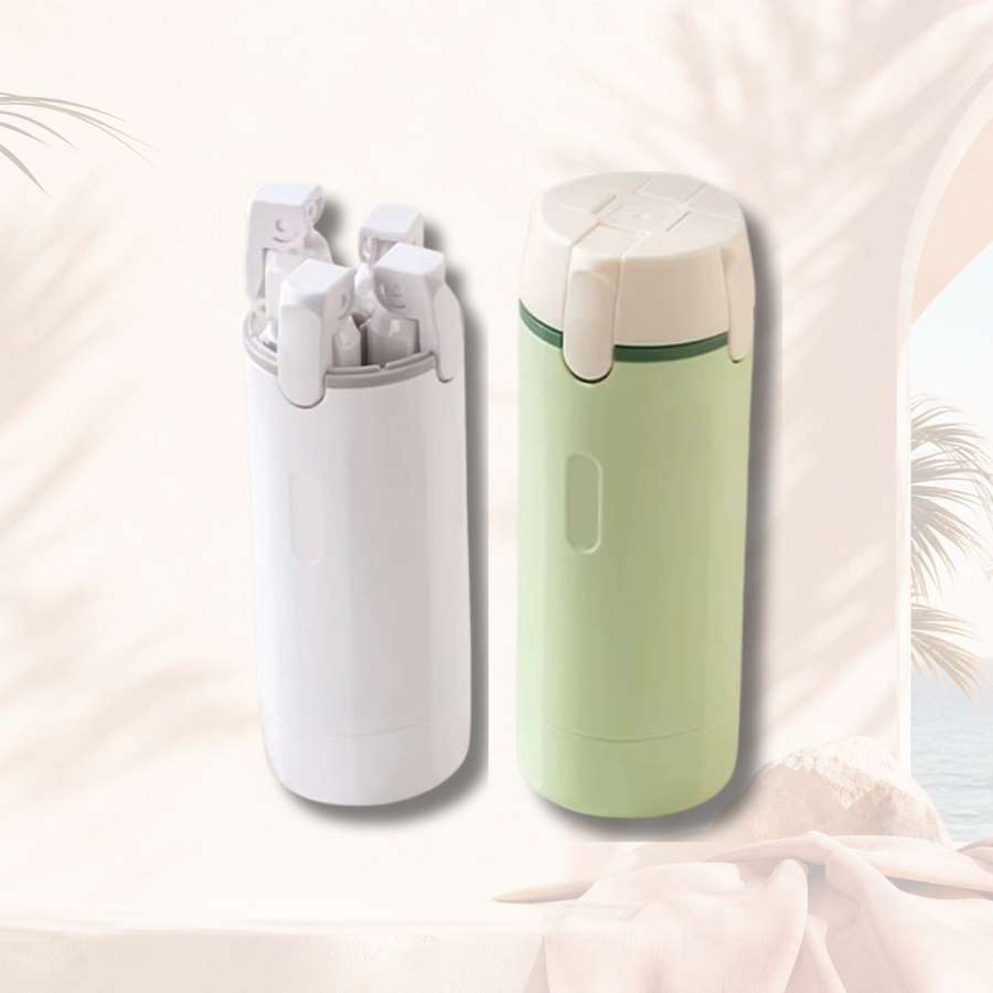 The Carry On Edit - 4-in-1 Travel Toiletry Bottle