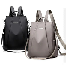 New Fashion Nylon Solid Color Lightweight Waterproof Large Capacity Detachable Shoulder Strap Multi Functional Women'S Backpack