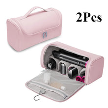 Hideable Hanging Hook Hair Dryer Case Portable Non-Slip Hair Tools Pouch Waterproof Large Capacity Curling Iron Storage Bag