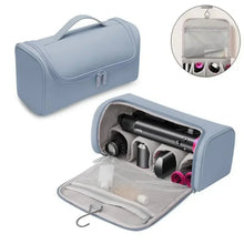 Hideable Hanging Hook Hair Dryer Case Portable Non-Slip Hair Tools Pouch Waterproof Large Capacity Curling Iron Storage Bag