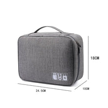 The Jetset Tech Pouch - Waterproof Travel Cable Organizer Bag