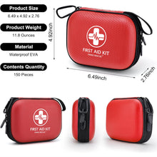 Compact Travel First Aid Kit