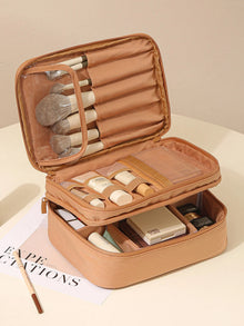 The Vanity Edit - Waterproof Travel Toiletry Makeup Bag